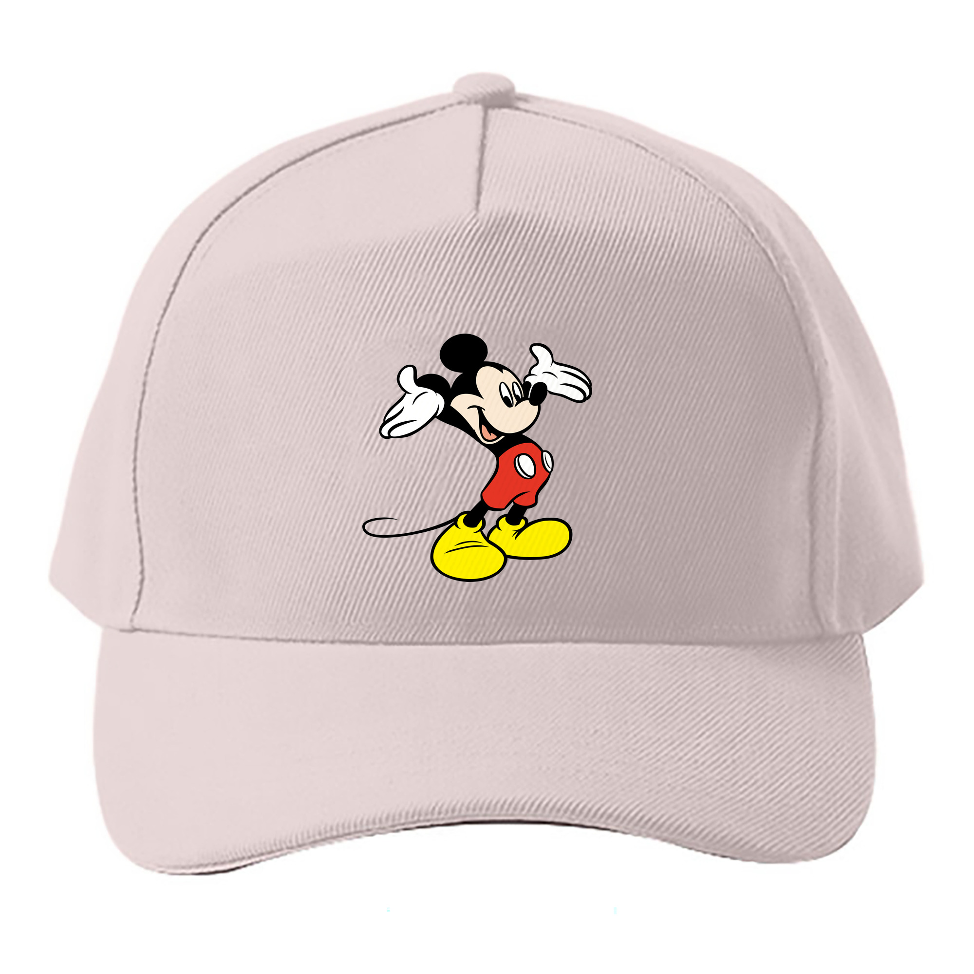 （画像用） ミッキーマウス Mickey Mouse ベースボールキャップ 綿100％ 男女兼用 帽子 スポーツ